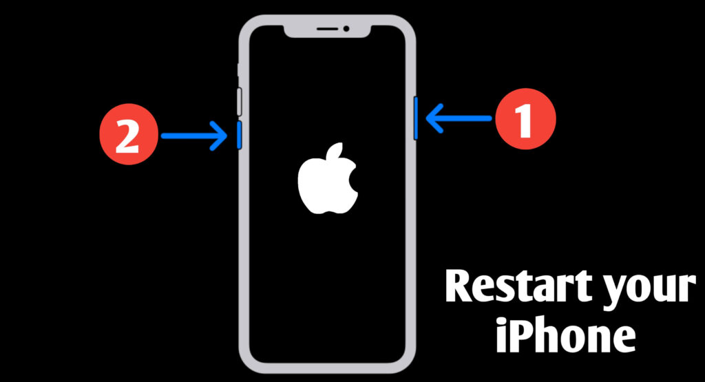 How to restart your iPhone, Restart your iPhone,