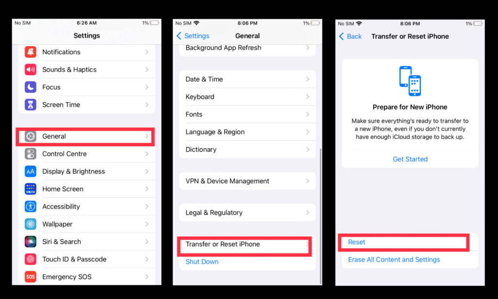 how to reset all setting on iphone, how to reset all setting, Reset all setiing in iphone