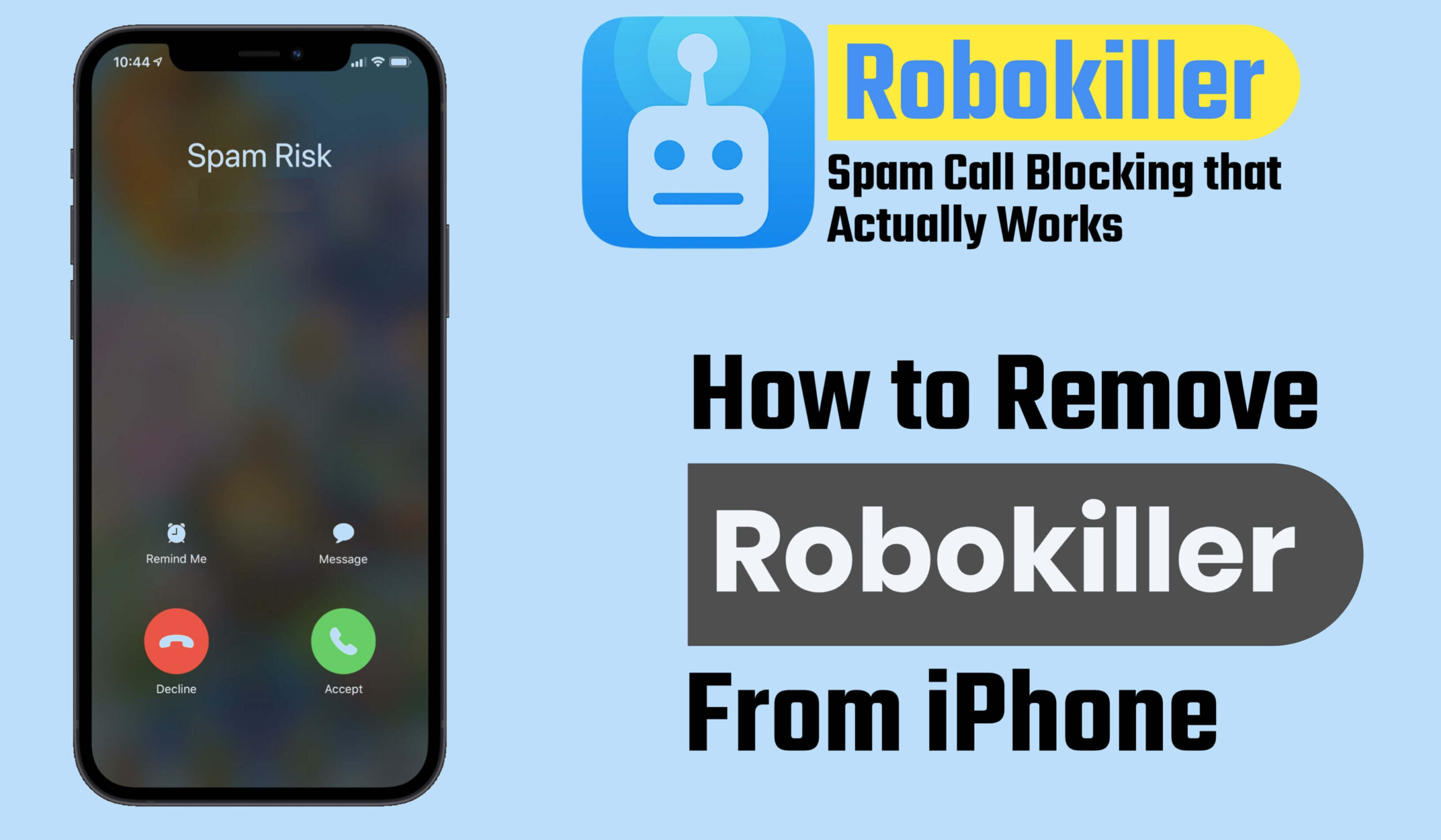 How to Remove RoboKiller from iPhone, how to delete Robokiller, how to cancel subscription of robokiller